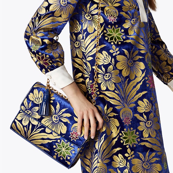 Tory Burch Bags Tory Burch Fleming Floral Convertible Shoulder Bag